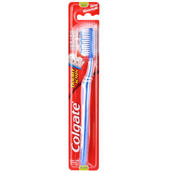 COLGATE ΟΔΟΝΤΟΒΟΥΡΤΣΑ DOUBLE ACTIOΝ - (MEDIUM)