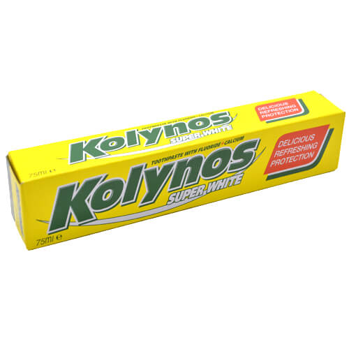 KOLYNOS 75ml - (SUPER WHITE) (ΟΔΟΝΤΟΚΡΕΜΑ)