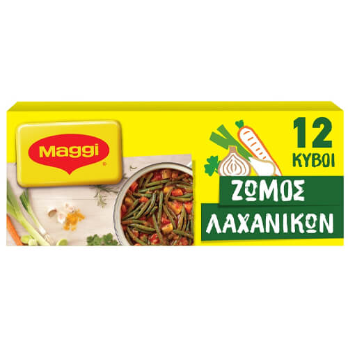 MAGGI ΖΩΜΟΣ 132gr. - (ΛΑΧΑΝΙΚΩΝ)