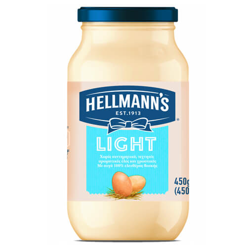 HELLMANN'S ΜΑΓΙΟΝΕΖΑ 450ml - (LIGHT)