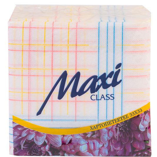 MAXI ΧΑΡΤΟΠΕΤΣΕΤΑ 1Φ (33x33cm) - (80τεμ.) (ΚΑΡΩ)