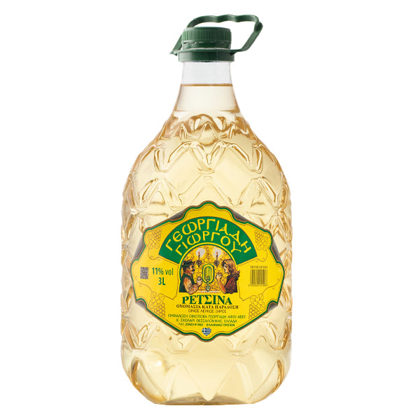 ΓΕΩΡΓΙΑΔΗ ΓΕΩΡΓΙΟΥ 3lit. vol 11% - (ΡΕΤΣΙΝΑ)
