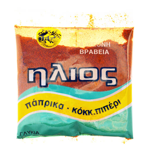 ΗΛΙΟΣ ΠΑΠΡΙΚΑ ΓΛΥΚΙΑ 100gr. - (ΦΑΚΕΛΟΣ)