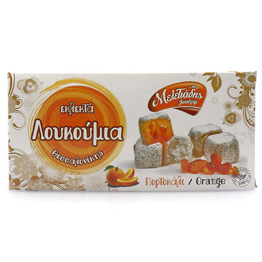 ΜΕΛΕΤΙΑΔΗ ΛΟΥΚΟΥΜΙΑ 300gr. - (ΠΟΡΤΟΚΑΛΙ)