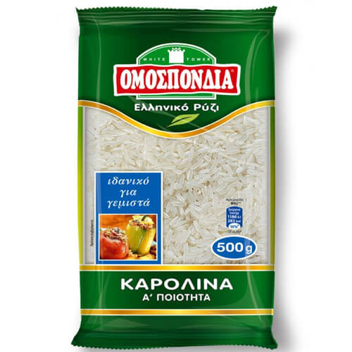 ΟΜΟΣΠΟΝΔΙΑ ΡΥΖΙ ΚΑΡΟΛΙΝΑ 500gr.
