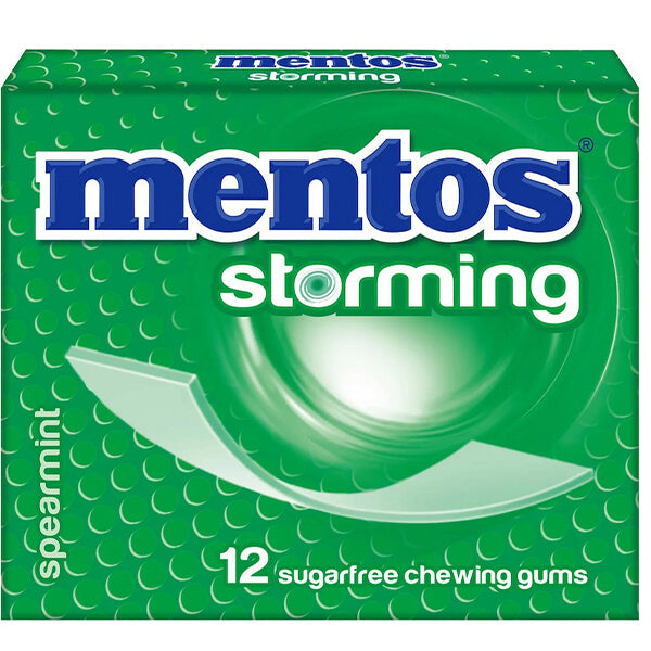 MENTOS STORMING 12x33gr. - (SPEARMINT) (1578415)