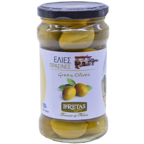 ΜΠΡΕΤΑΣ ΕΛΙΕΣ ΠΡΑΣΙΝΕΣ 314ml - (ΒΑΖΟ)