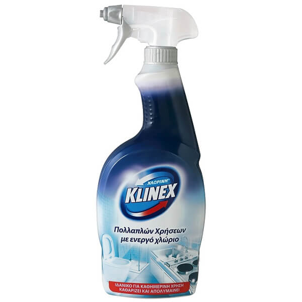 KLINEX SPRAY ΧΛΩΡΙΟ 750ml (ΣΚΟΥΡΟ ΜΠΛΕ)