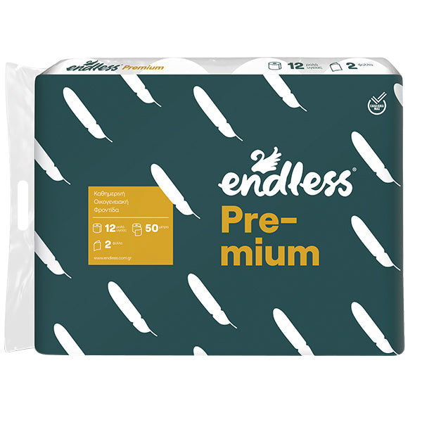 ENDLESS ΧΑΡΤΙ ΥΓΕΙΑΣ PREMIUM - (190gr. x 12 ΡΟΛΛΑ)
