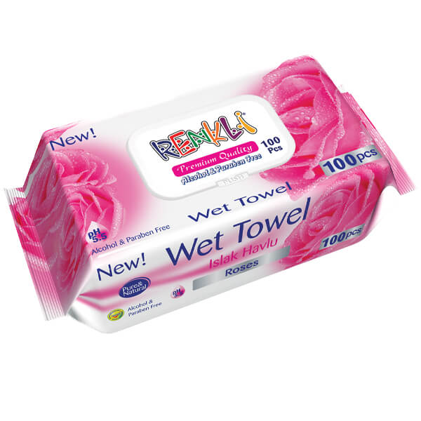 RENKLI ΜΩΡΟΜΑΝΤΗΛΑ ΜΕ ΚΑΠΑΚΙ 100τεμ. - (ROSE) (PREMIUM SERIES)