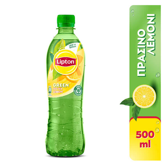 LIPTON ICE TEA 500ml - (ΠΡΑΣΙΝΟ ΛΕΜΟΝΙ / GREEN)