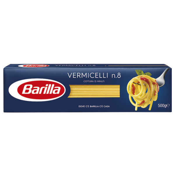 BARILLA 500gr - No 8 (VERMICELLI)