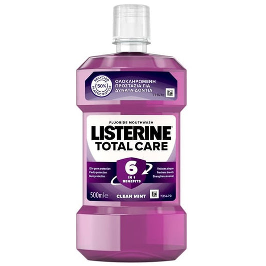 LISTERINE 500ml - (TOTAL CARE) (CLEAN MINT)