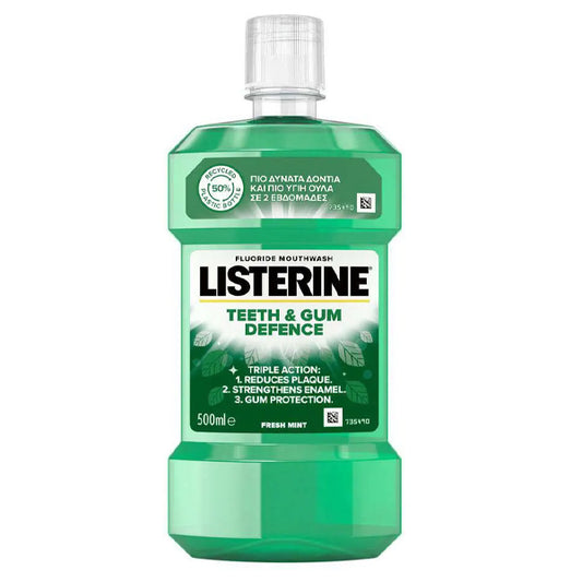 LISTERINE 500ml - (TEETH & GUM DEFENCE)