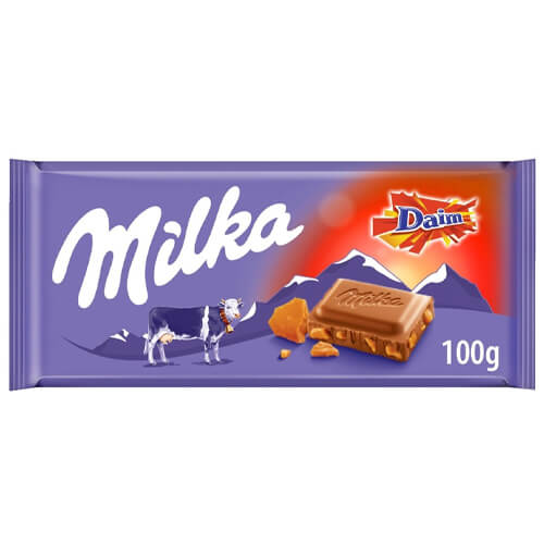MILKA ΣΟΚΟΛΑΤΑ 100gr - (DAIM)
