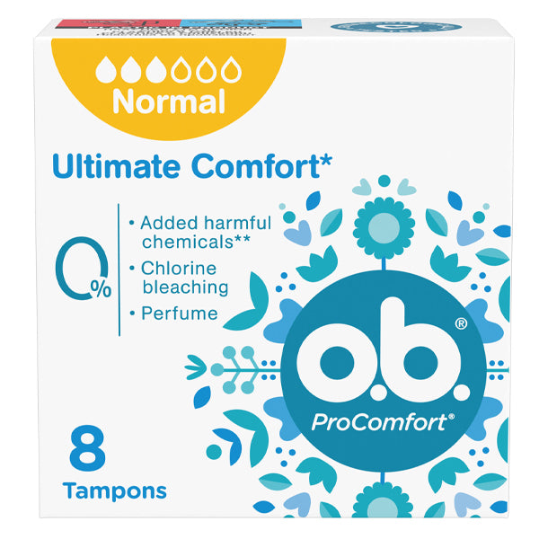O.B. TAMPONS PROCOMFORT 8τεμ. - (NORMAL)