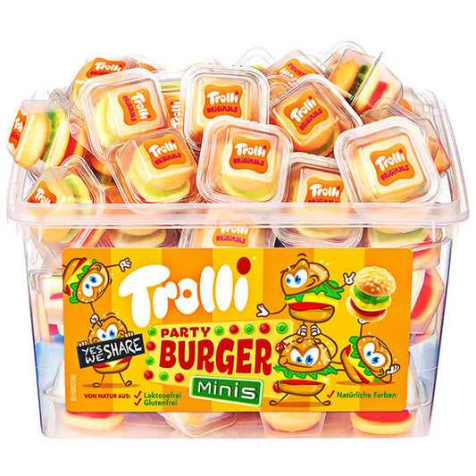 TROLLI ΖΑΧΑΡΩΤΑ MINI BURGER (60x10gr)