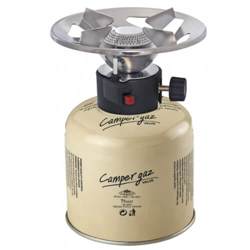 CAMPER GAS ΚΑΜΙΝΕΤΟ & ΦΙΑΛΗ VALVE 500gr. - (PIEZZO)