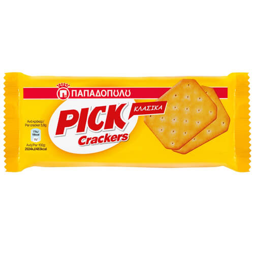 ΠΑΠΑΔΟΠΟΥΛΟΥ PICK CRACKERS 100gr. - (ΚΛΑΣΙΚΟ)