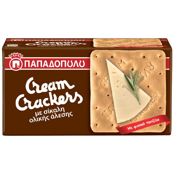 ΠΑΠΑΔΟΠΟΥΛΟΥ CREAM CRACKERS 175gr. - (ΣΙΚΑΛΗΣ)