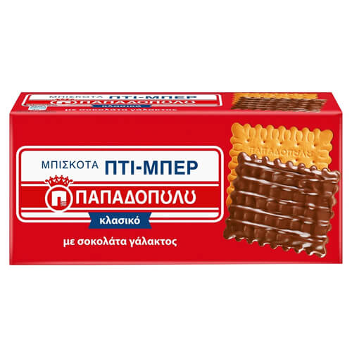 ΠΑΠΑΔΟΠΟΥΛΟΥ ΠΤΙ ΜΠΕΡ 200gr. - (ΣΟΚΟΛΑΤΑ ΓΑΛΑΚΤΟΣ)