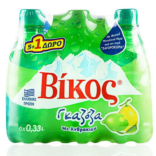 ΒΙΚΟΣ ΓΚΑΖΟΖΑ 330ml (5+1 ΔΩΡΟ)