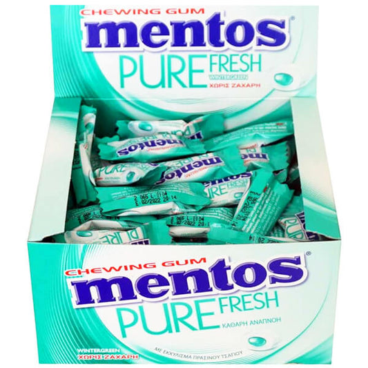 MENTOS PURE F. MINI 100τεμ. - (WINDERGREEN) (1678316)