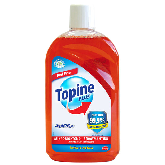 TOPINE ΑΠΟΛΥΜΑΝΤΙΚΟ 1lit - (RED PINE) PLUS