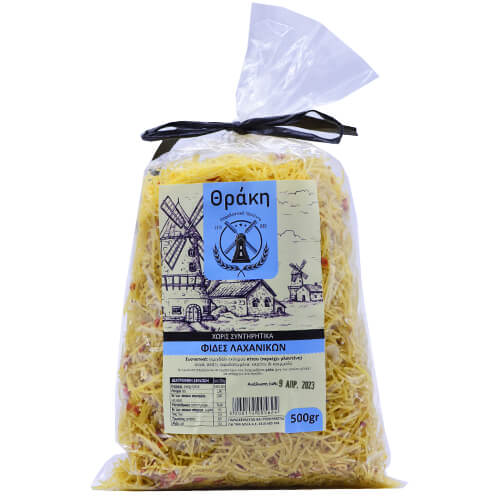 ΘΡΑΚΗ ΠΑΡΑΔΟΣΙΑΚΟΣ ΦΙΔΕΣ ΛΑΧΑΝΙΚΩΝ 500gr.