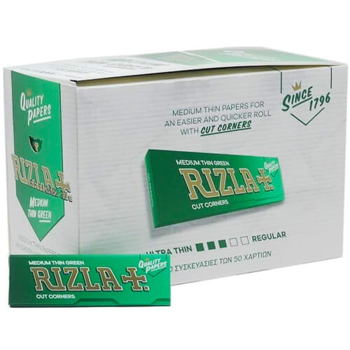 RIZLA ΠΡΑΣΙΝΟ (50Φx100τεμ.)