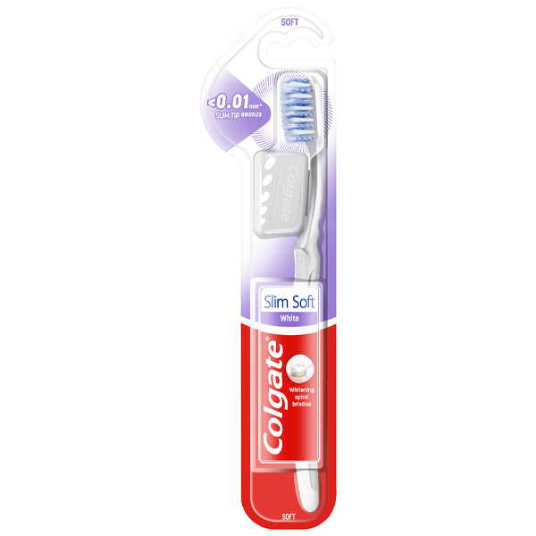COLGATE ΟΔΟΝΤΟΒΟΥΡΤΣΑ SLIM SOFT - (WHITE) (SOFT)