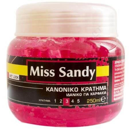 MISS SANDY GEL 250ml - (KANONIKO ΚΡΑΤΗΜΑ) (ΚΟΚΚΙΝΟ)