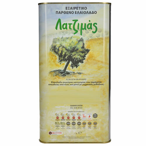ΛΑΤΖΙΜΑΣ ΕΞΑΙΡΕΤΙΚΑ ΠΑΡΘΕΝΟ ΕΛΑΙΟΛΑΔΟ 5lit