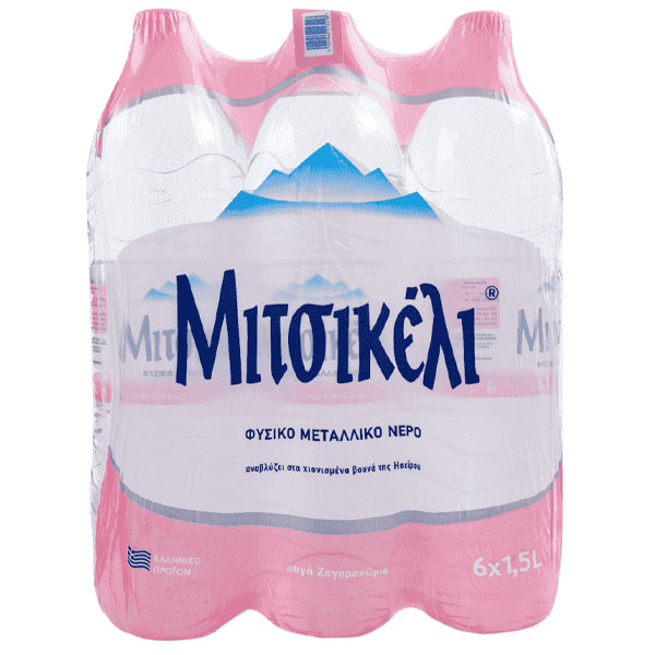 ΜΙΤΣΙΚΕΛΙ ΦΥΣΙΚΟ ΜΕΤΑΛ. ΝΕΡΟ 1.5lt - (6pack)