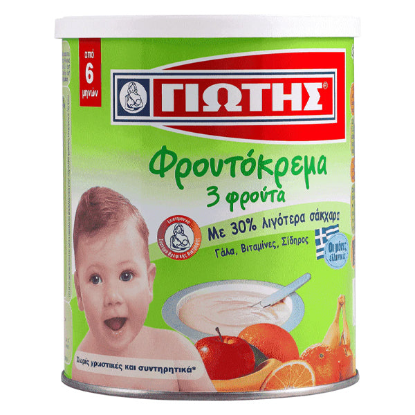 ΓΙΩΤΗΣ ΦΡΟΥΤΟΚΡΕΜΑ 3 ΦΡΟΥΤΑ 300gr.