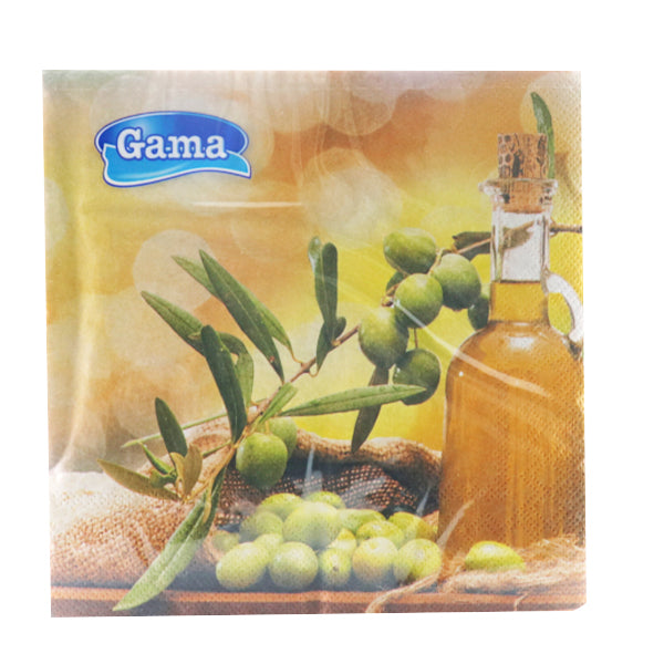 GAMA ΧΑΡΤΟΠΕΤΣΕΤΑ ΠΟΛ/ΛΕΙΑΣ (33x33cm) - (20τεμ.)