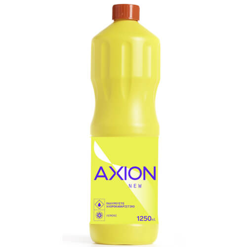 AXION ΧΛΩΡΙΟ ΛΕΥΚANTIΚΟ ΠΑΧ/ΤΟ 1250ml - (ΛΕΜΟΝΙ)