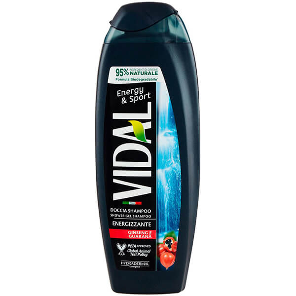 VIDAL ΑΦΡΟΛΟΥΤΡΟ 500ml - (ENERGY & SPORT)