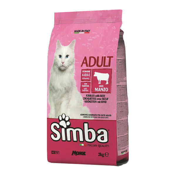 SIMBA ΓΑΤΟΤΡΟΦΗ ΚΡΟΚΕΤΑ 2kg - (ΒΟΔΙΝΟ)