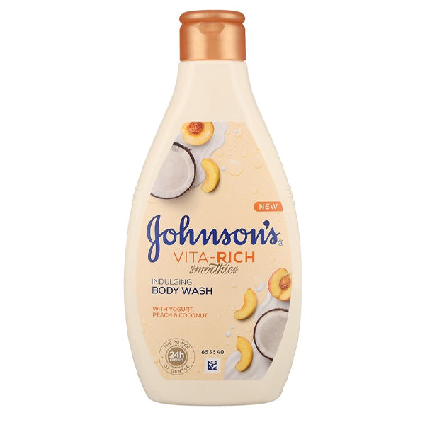 JOHNSONS ΑΦΡΟΛΟΥΤΡΟ VITA-RICH 750ml - (ΓΙΑΟΥΡΤΙ & ΡΟΔΑΚΙΝΟ & ΚΑΡΥΔΑ)