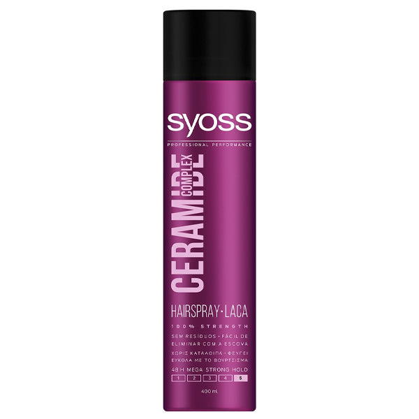 SYOSS HAIR SPRAY 400ml - (No 5) (CERAMIDE)