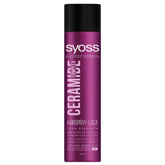 SYOSS HAIR SPRAY 400ml - (No 5) (CERAMIDE)
