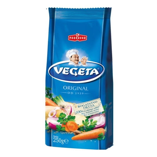 VEGETA ΓΕΥΣΤΙΚΟ ΚΑΡΥΚΕΥΜΑ ΤΡΟΦΙΜΩΝ 250gr