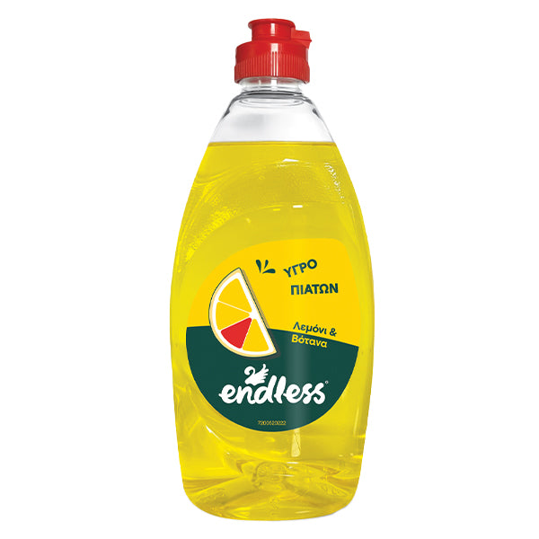 ENDLESS ΥΓΡΟ ΠΙΑΤΩΝ 500ml - (ΛΕΜΟΝΙ & ΒΟΤΑΝΑ)