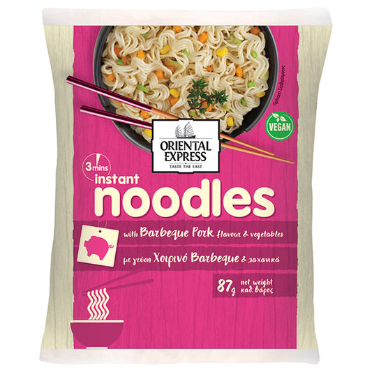 ORIENTAL EXPRESS NOODLES 3΄87gr. - (ΧΟΙΡΙΝΟ BBQ)