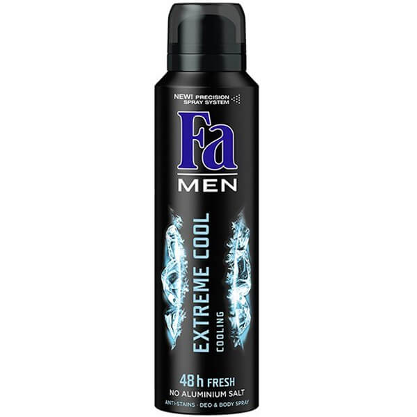 FA DEO SPRAY MEN 150ml - (EXTREME COOL)