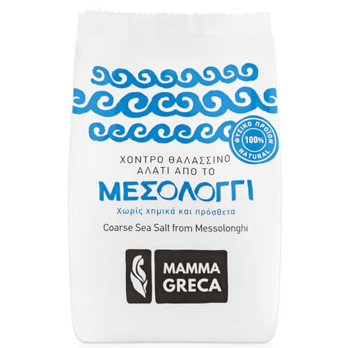 MAMMA GRECA ΑΛΑΤΙ ΜΕΣΟΛΟΓΓΙΟΥ 400gr. - (ΧΟΝΔΡΟ)