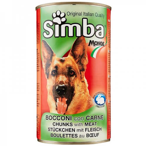 SIMBA ΣΚΥΛΟΤΡΟΦΗ ΚΟΝΣΕΡΒΑ 1230gr - (ΚΥΝΗΓΙ-WILD GAME)