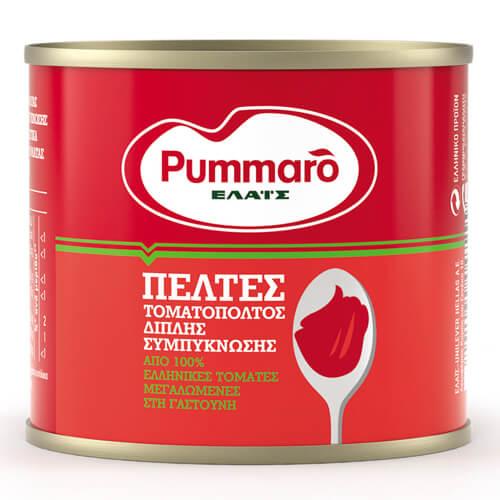 PUMMARO ΤΟΜΑΤΟΠΟΛΤΟΣ ΔΙΠΛΗΣ ΣΥΜΠ/ΣΗΣ 200gr. - (ΜΕΤΑΛΛΙΚΟ ΚΟΥΤΙ)