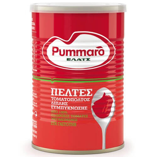 PUMMARO ΤΟΜΑΤΟΠΟΛΤΟΣ ΔΙΠΛΗΣ ΣΥΜΠ/ΣΗΣ 410gr. - (ΜΕΤΑΛΛΙΚΟ ΚΟΥΤΙ)
